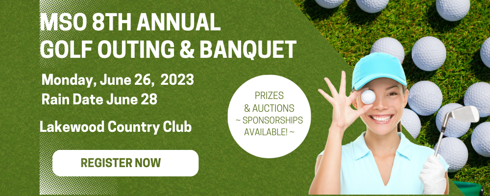 MSO 2023 Golf Outing Event Banner